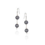 Silver Plated Valentine Zircon Ball String Set
