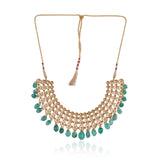 Gold Plated Valentine Zircon Necklace Set