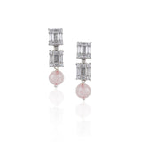 Silver Plated Valentine Zircon Necklace Set