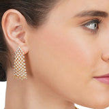 Basant Gold Plated Zircon Necklace Set