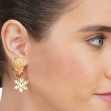 Anokhi  Kundan Carnelian Choker Set
