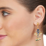 Anokhi  Fish Red Coral Necklace Set