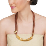 Anokhi  Kundan Cord Necklace