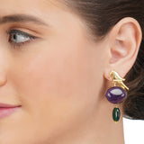 Anokhi  Bird Amethyst Necklace Set