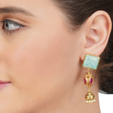 Anokhi  Zircon Kundan Necklace Set