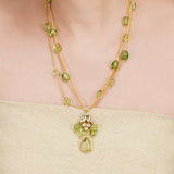 Anokhi  Kundan Peridot Necklace Set7300