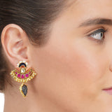 Anokhi  Kundan Aventurine Necklace Set