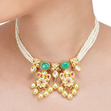 Anokhi  Kundan Pearl Choker Set