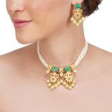 Anokhi  Kundan Pearl Choker Set