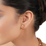 Gold Plated Poorak Ganesh Tassel Necklace Set