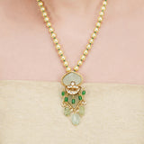 Anokhi  Kundan Aventurine Necklace