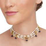 Anokhi  Kundan Pearl Choker