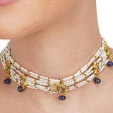Anokhi  Kundan Pearl Choker