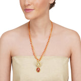 Anokhi  Kundan Jasper Necklace