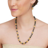 Dor Gold Plated Amethyst & Fluorite String Set