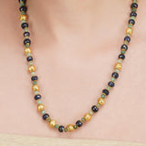 Dor Gold Plated Amethyst & Fluorite String Set