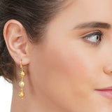 Dor Gold Plated Pearl & Gold Bead String Set