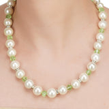 Dor Silver Plated Pearl Fluorite String Set