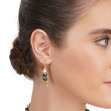 Dor Gold Plated  Green Onyx Pearl String Set