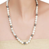 Dor Gold Plated Howlite Strand Set