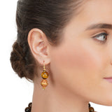 Dor Gold Plated Tiger's Eye Strand Set