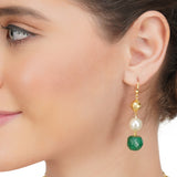 Dor Gold Plated  Green Onyx String Set