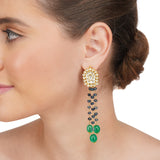 Anokhi  Kundan Tassel Earrings