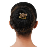 Gold Plated Lakshmi Juda Pin