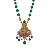 Gold Plated Poorak Lakshmi Heritage Necklace Set