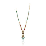 Gold Plated Poorak Kundan Heritage Necklace Set