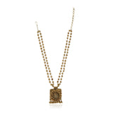 Gold Plated Poorak Kundan Folklore Necklace Set