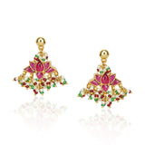 Basant Gold Plated Kundan Necklace Set