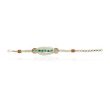 Gold Plated Poorak Kundan Choker Set