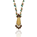 Gold Plated Poorak Kundan Heritage Necklace Set