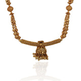 Gold Plated Poorak Kundan Folklore Necklace Set