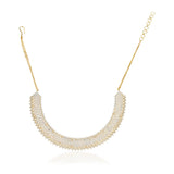 Basant Gold Plated Zircon Necklace Set