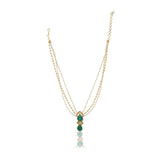 Basant Gold Plated Kundan Necklace Set
