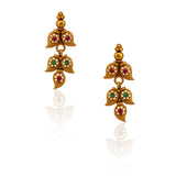 Gold Plated Poorkak Temple Necklace Set
