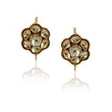 Gold Plated Poorak Kundan Pearl Choker Set