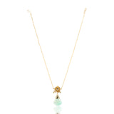 Gold Plated Ratnahaar Kundan Fluorite Necklace