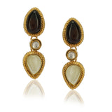 Anokhi  Kundan Black Onyx Necklace Set