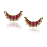 Anokhi  Kundan Green Onyx Necklace Set