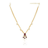 Anokhi  Kundan Ruby Necklace