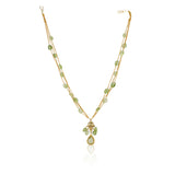 Anokhi  Kundan Peridot Necklace Set7300