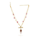 Anokhi  Kundan Tourmaline Necklace