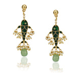 Anokhi  Fish Rose Quartz Necklace Set