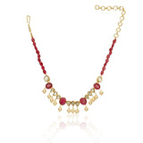 Anokhi  Kundan Ruby Choker Set
