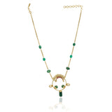 Anokhi  Kundan Circle Pendant Necklace