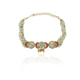 Anokhi  Kundan Aventurine Choker Set