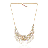 Gold Plated Vivaah Pearl Kundan Necklace Set